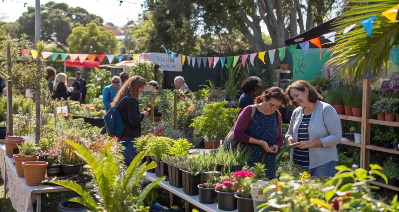 Organiser un troc de plantes entre voisins pour favoriser la biodiversité locale
